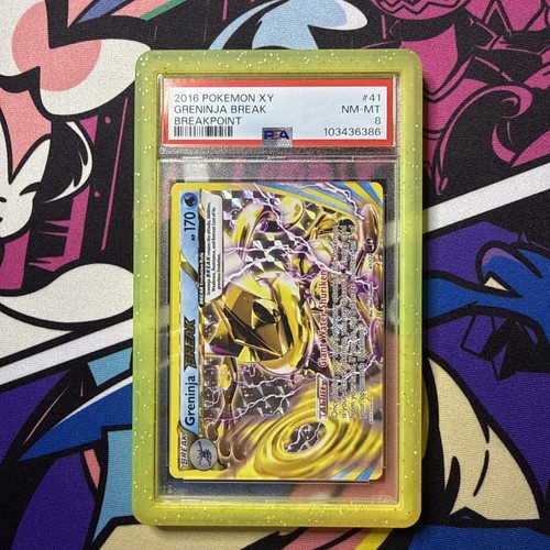 Greninja BREAK graded PSA 8 for sale on eBay
