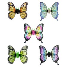1Pcs Girls Electric Fairy Wing Moving Butterfly Wings w/LED Lights Music Toy