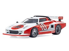 1/64 Lancia Stratos #10 White and Red "The Circuit Wolf" Manga – Kyosho Diecast