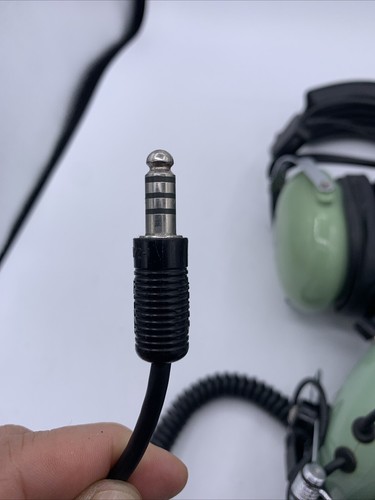David Clark H10-30 (2) & H10-40 Pilot Aviation Headset Headphones Dual Plug - 第 8/22 張圖片