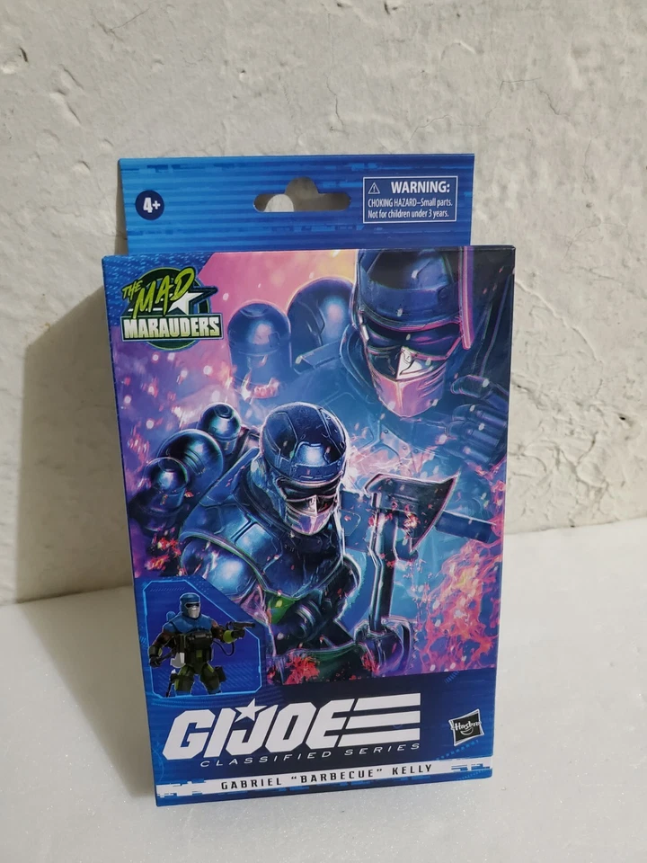 G.I. Figura de acción GI Joe Classified Series 6" Mad Marauders Gabriel "Barbecue" Foto 2 de 4