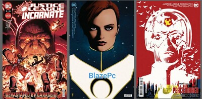 Justice League Incarnate #3 Cover A B C Variant Set Options Peacemaker DC NM