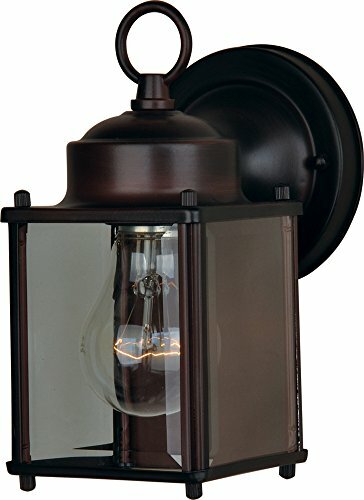 Maxim Lighting 6879CLOI One Light Glass Wall Lantern, Oil Rubbed Bronze - Picture 1 of 1