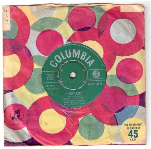 Michael Holliday - Starry Eyed (7", Single) - Picture 3 of 3