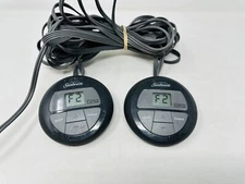 Sunbeam Z85KQ Dual Electric Heating Blanket Controllers 4 Prong Cord w/Auto Off