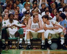 Boston Celtics Larry Bird Kevin McHale NBA Licensed Unsigned Glossy 8x10 Photo
