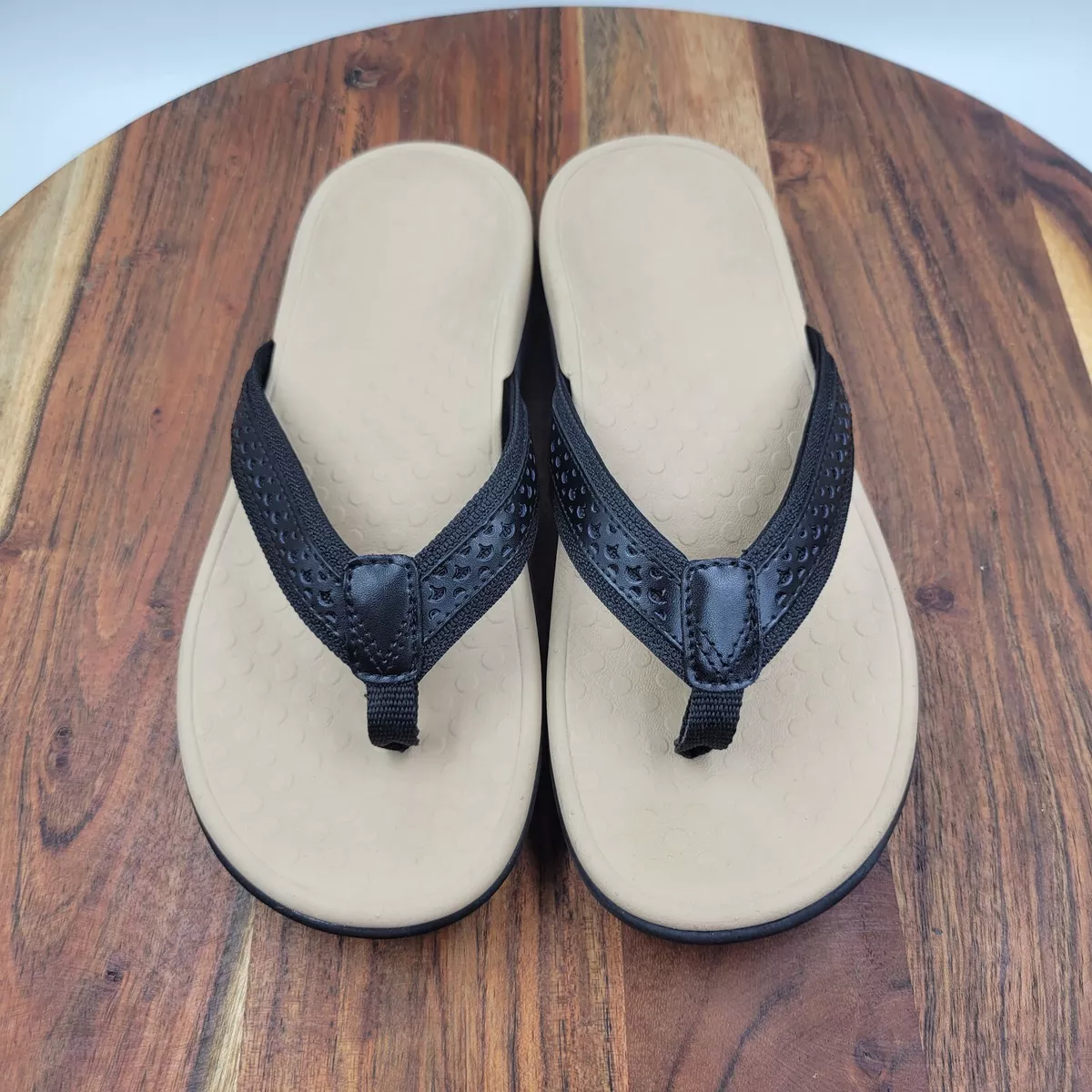 Vionic wedge flip flops discount