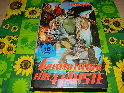 Trommelfeuer für 4 Fäuste - Robert Wood - Pedro Sanchez - VHS Erstauflage