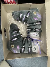 LANGE Anthea 5.8 Midmatic Ski Boots-Dark Green Size 23 NEW With Original Box!!!