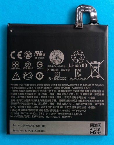 BATTERIE ORIGINALE HTC B2PW2100 OEM GOOGLE PIXEL XL 3450mAh 13,28Wh G-2PW2100 - Photo 2 sur 9