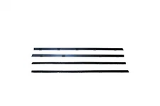 Weatherstrip, Door Window Felts, Fits Chevrolet, GMC, Inner, Outer, Set