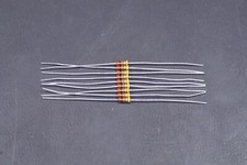 Lot of 9 RCR05G201JS Allen Bradley Carbon Comp Resistor 200 Ohm 5% 125mW Axial