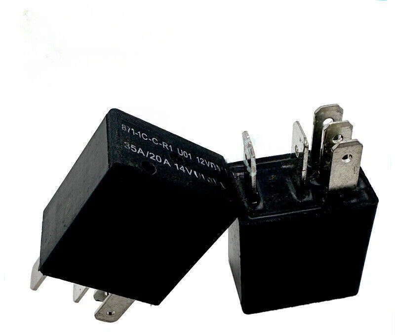 4x For Song Chuan 871-1C-C-R1-U01 12V Micro 280 SPDT 20/35A Relay SPDT 1 Form C - Image 4 of 4