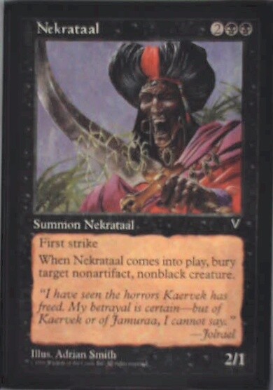 Nekrataal - Visions: #66, Magic: The Gathering Nm R107