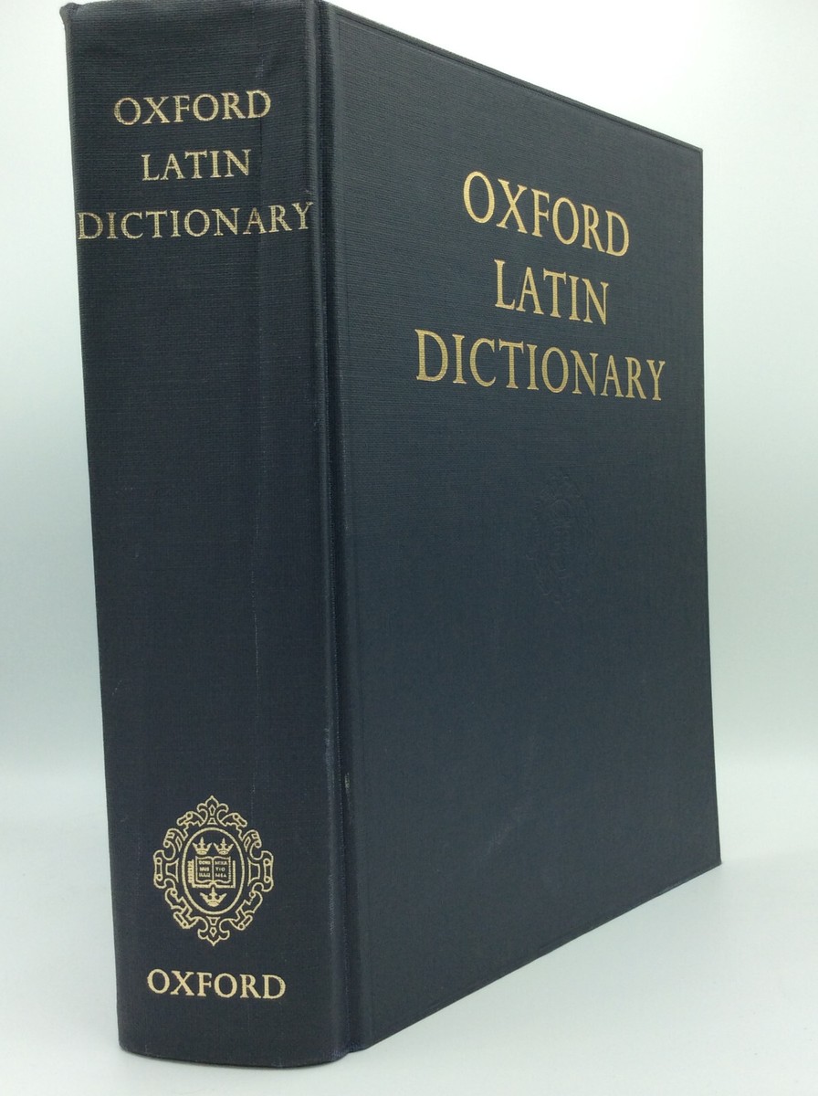 Latin dictionary、Classical dictionary OXFORD LATIN DICTIONARY by P.G.W. Glare, ed. - 1983 - language