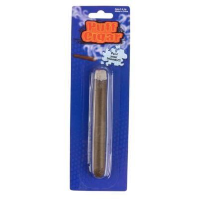 12 Fake Puff Cigars - Magic Trick Smoke Powder Gag Prank Prop For Costumes & Jokes