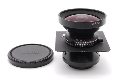 Excellent+++++] Nikon Nikkor SW 90mm F4.5 S Copal 0 Large Format