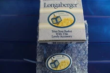Longaberger 1999 Happy Hanukkah Dreidel Pottery Tie-On #36943 - NEW
