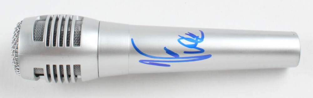 Vanilla Ice Autographed Signed Microphone (JSA COA) Ice, Ice, Baby Himself 