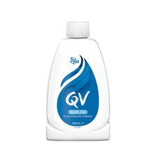 Ego Qv Bath Oil Water Dispersible Oil Cleanse  Moisturizes Sensitive Skin 250ml