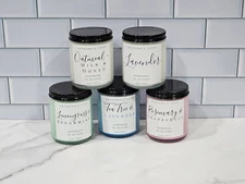 Scented Candles Grouped Together