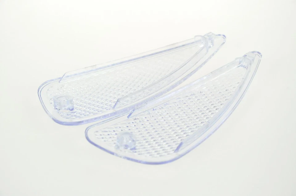 Lente de luz indicadores de señal de giro delanteros para BMW K1200RS transparente Foto 3 de 4