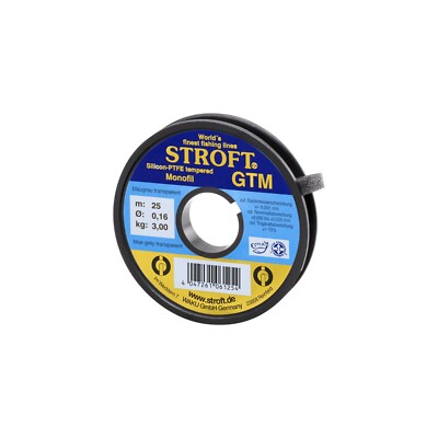 Stroft GTM 25 Meter Vorfachspule Ø 0,12 - Ø 0,28mm STROFT GTM 25 Meter Spule