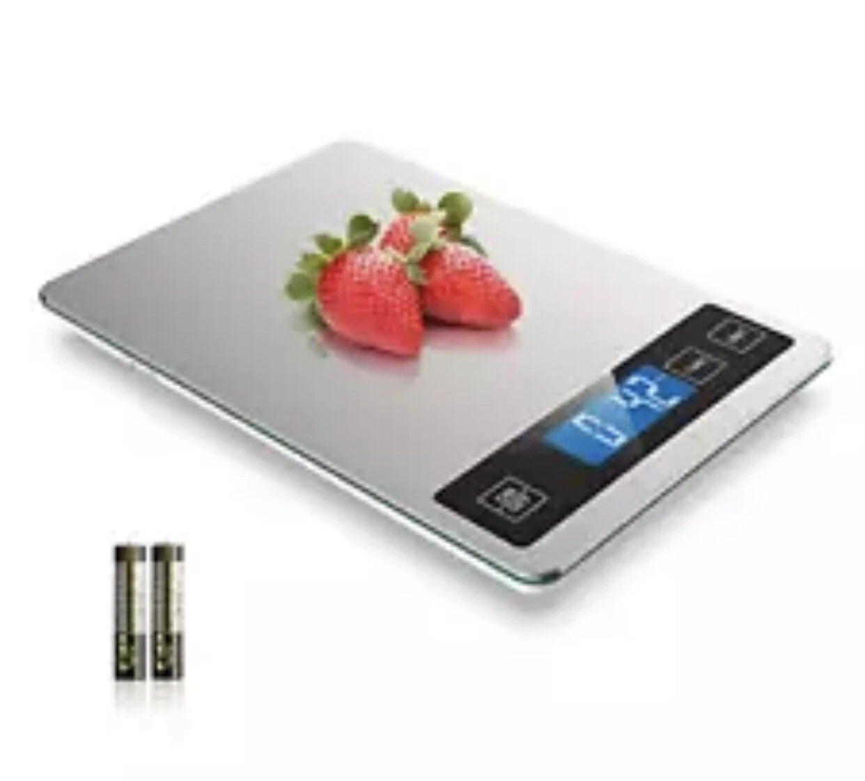 Nicewell NI-C01 Digital 22 LB Capacity Digital Kitchen Scale, Silver