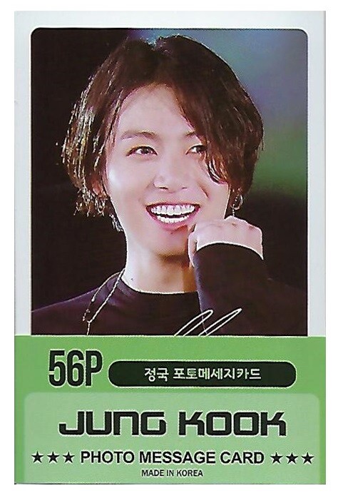 KPOP Star Photo Message Card (56 pcs) Idol Goods BTS NCT