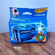 NEW Vintage Polaroid Fun Shooter Flash 400 ASA/ISO 27 Disposable Camera FS63