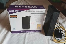 Netgear Cable Modem Router Dual-Band WiFi - Please Read 