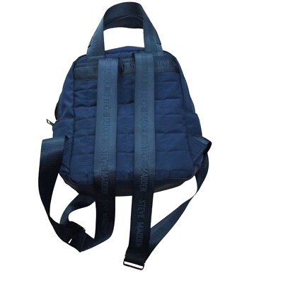 New Steve Madded Blue Quilted Backpack Bag NWOT | eBay