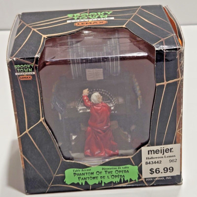 2006 Lemax Spooky Town PHANTOM OF THE OPERA Halloween Village 63551 Retired