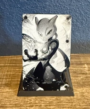 Pyschic Mewtwo Custom Engraved RFID EDC Slim Metal Aluminum Wallet