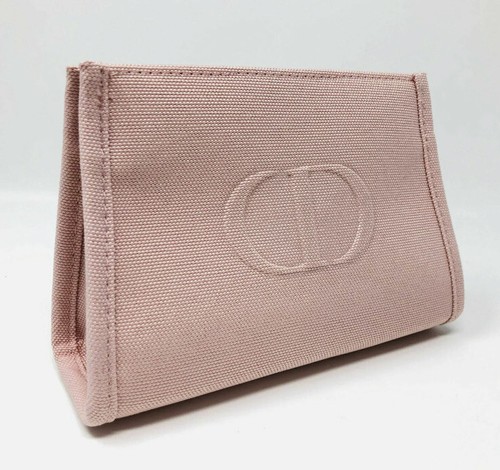 christian dior pink makeup bag