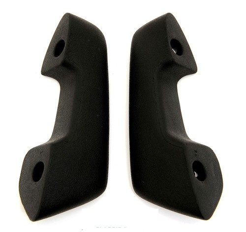 NEW! 1957-1967 Black Arm Rest Pads Falcon, Pick Up Truck, Bronco Pair both Sides - Picture 5 of 9