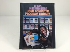 1982 Texas Instruments Home Computer Program Library - Bill Cosby