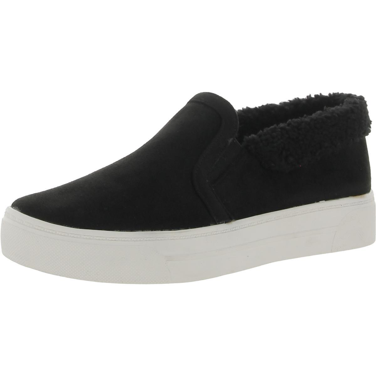 Женские черные мокасины из искусственной замши Feversole 7.5 Medium (B,M) BHFO 2199