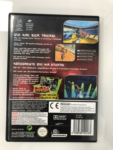 Big Air Freestyle GC Nintendo Game Cube 1-2 Spieler NEUwertig Multimedia-Point - Bild 2 von 3