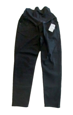 Old Navy Maternity Jeans Black Full Panel OG Straight SIZE 6