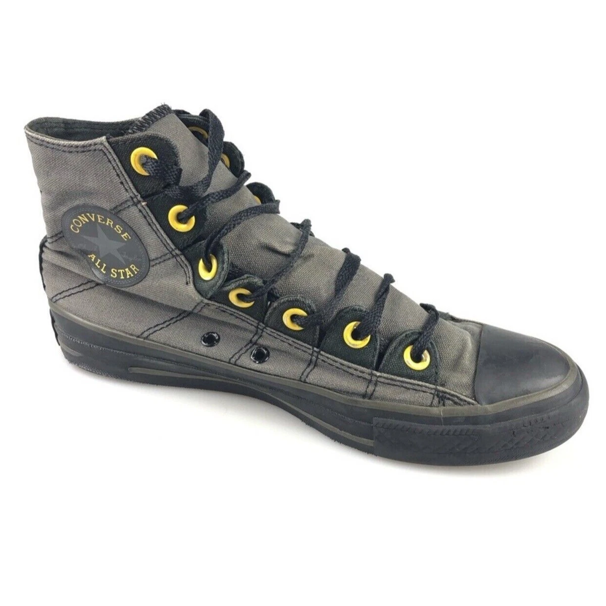 Converse Chuck Taylor Unisex Kids Gray Haunted House Shoes Size 6 Womens 7.5