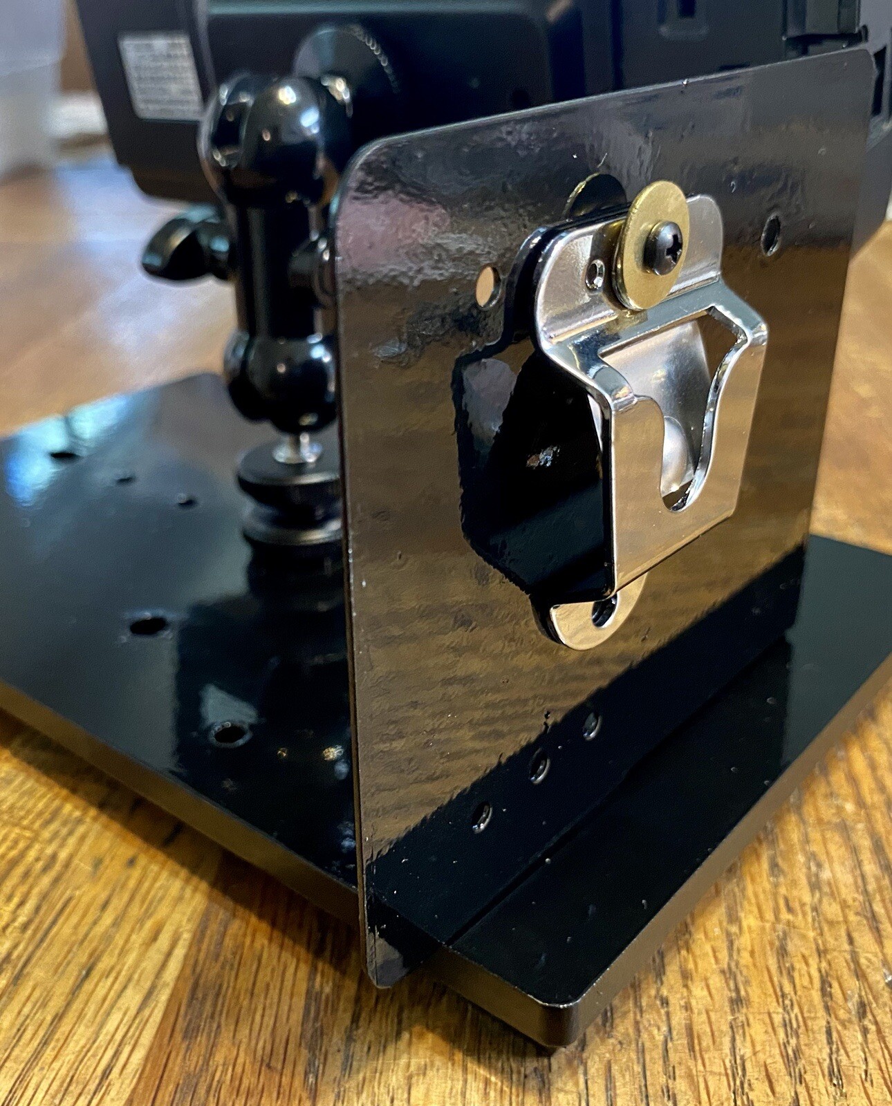 Ham CB Hand Microphone Bracket & Motorola Type CLIP  For 3Lb Base NoBase / Radio