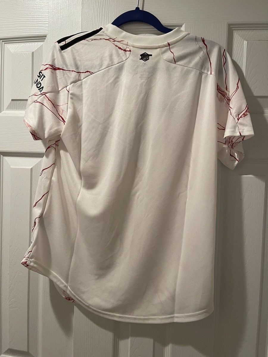 Adidas emirates fly better t shirt white womens size L | eBay