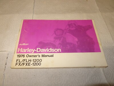 Harley-Davidson サービスマニュアル 1970-1978 Harley Davidson service manual 1970-early 1978. FL/FLH/FX/FXS 1200
