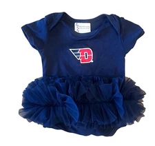 Two Feet Ahead Infant University Of Dayton Tutu One Piece  UD NWOT 18 Month