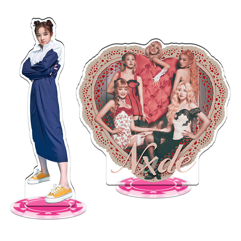 Kpop (G)I-DLE Nxde Album Acrylic Figure Doll Desktop Decor Standee