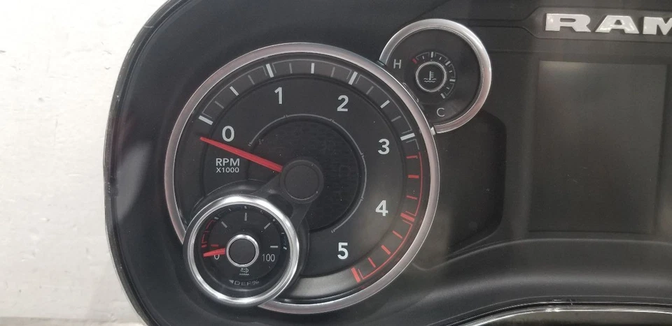 22 DODGE RAM 5500 VELOCÍMETRO CUADRO DE INSTRUMENTOS 6,7 L 68525502AB Foto 4 de 4