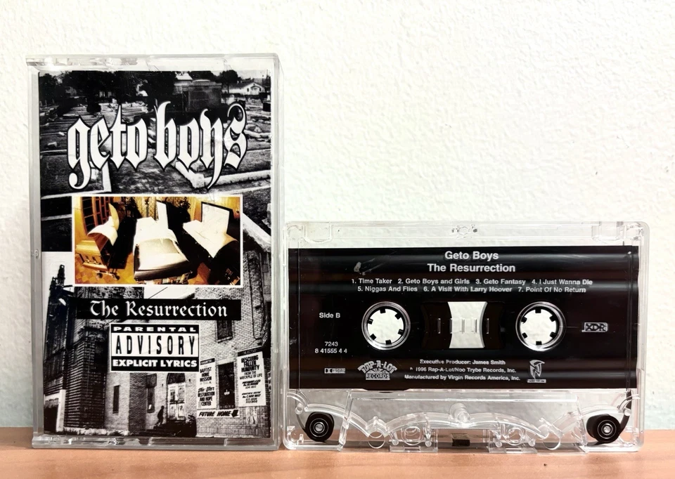 Geto Boys - The Resurrection - 1996 Rap-A-Lot Records Cassette Tape Foto 2 de 4