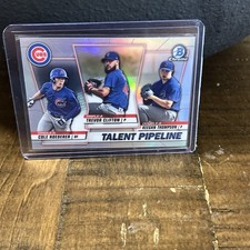 2020 Bowman - Talent Pipeline Trios Chrome Keegan Thompson, Trevor Clifton, Cole