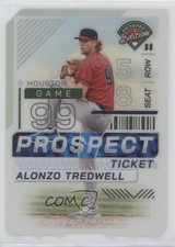 2024 Panini Prospect Edition Ticket Stub Holo Prizm /99 Alonzo Tredwell #12 2o7